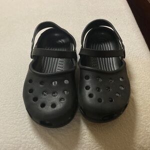CROCS Kids Black Water Shoes